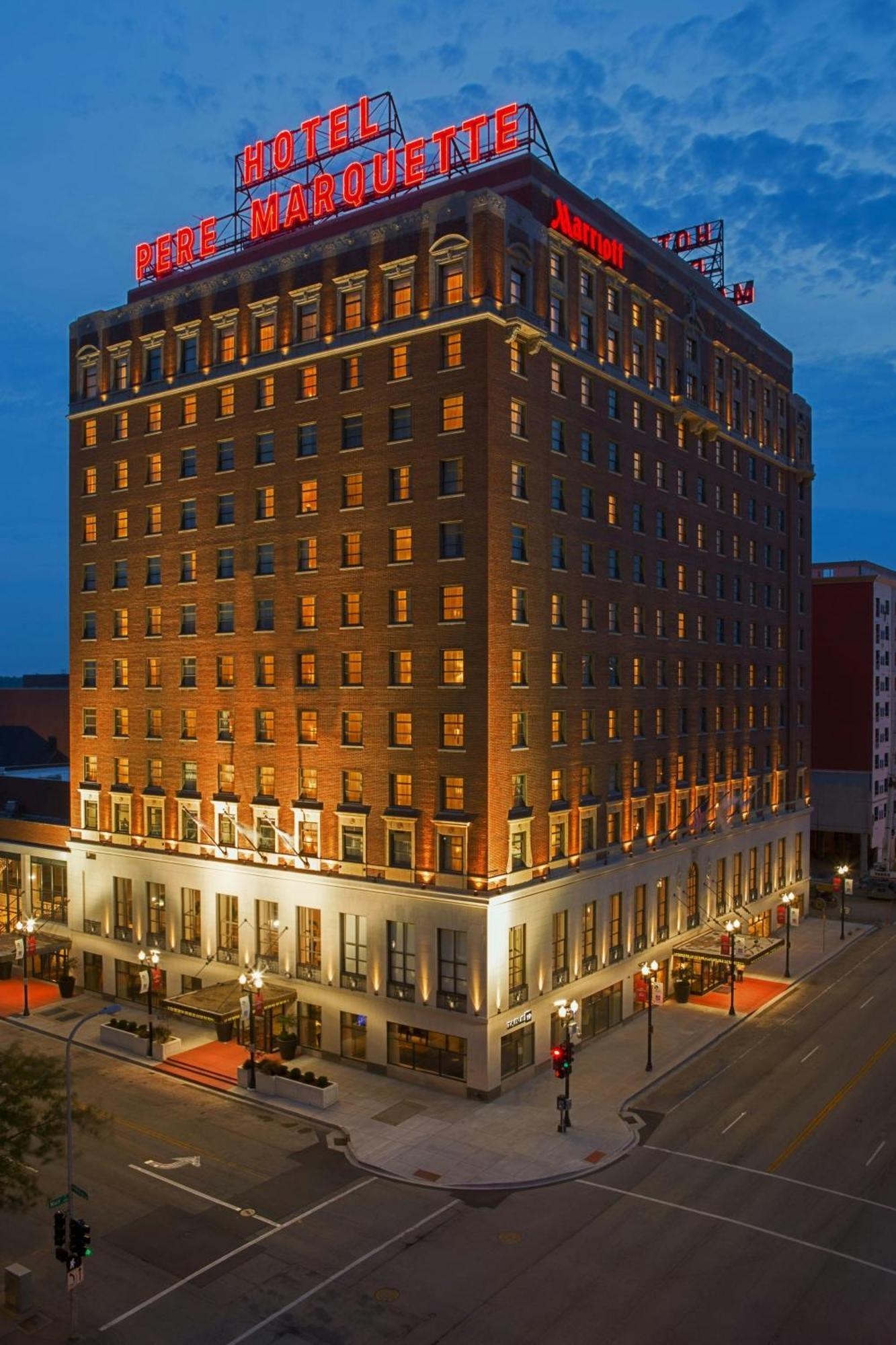 Hotel Peoria Marriott Pere Marquette Exteriér fotografie